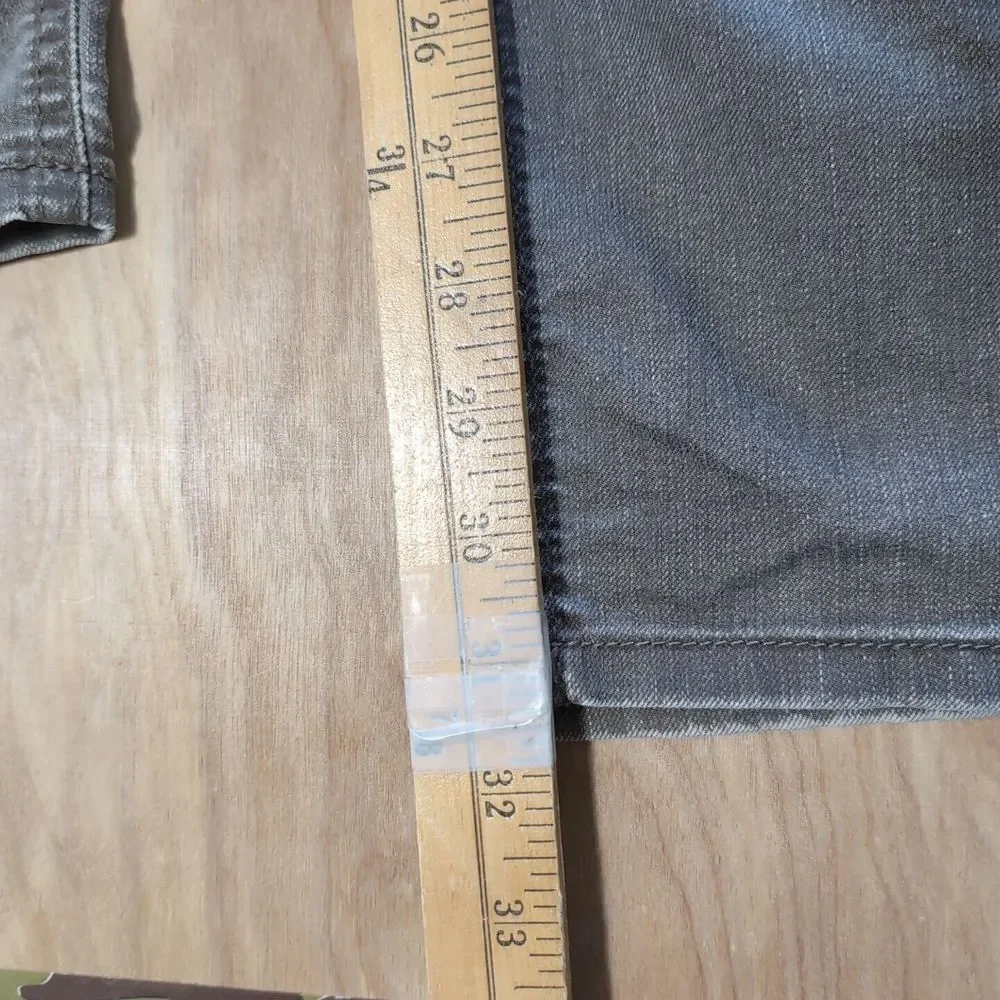 Prana Jeans Mens Bridger Slim‎ Fit Brown Pants Stretch 34x32 Comfort